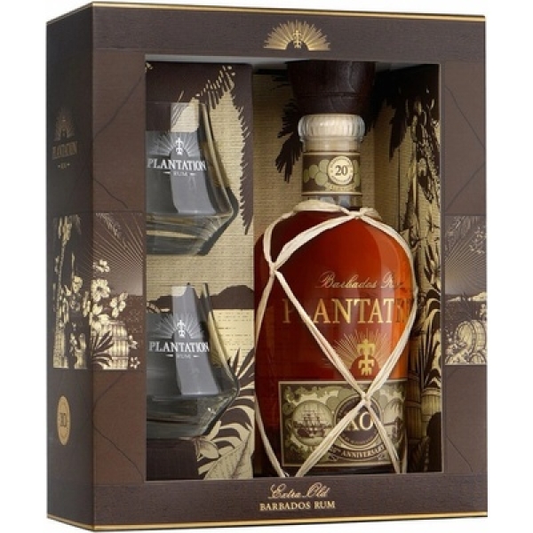 Plantation 20th dárková krabice 0,7l 40%