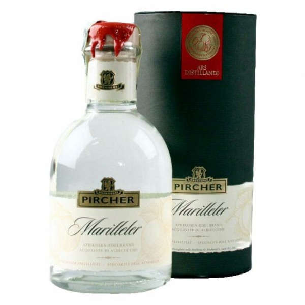 Pircher Marilleler lékárnická lahev 0,7l 40%