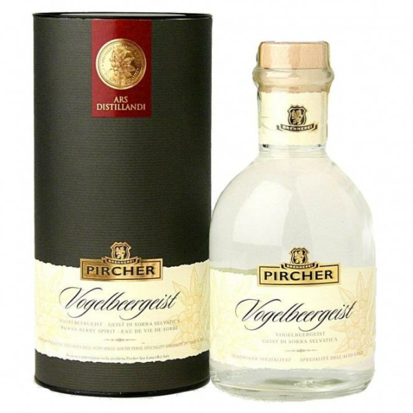 Pircher Vogelbeergeist lékárnická lahev 0,7l 40%