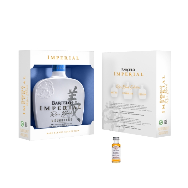 Ron Barcelo Imperial Mizunara 0,7l 43% + Ron Barcelo Imperial Mizunara miniatura zdarma